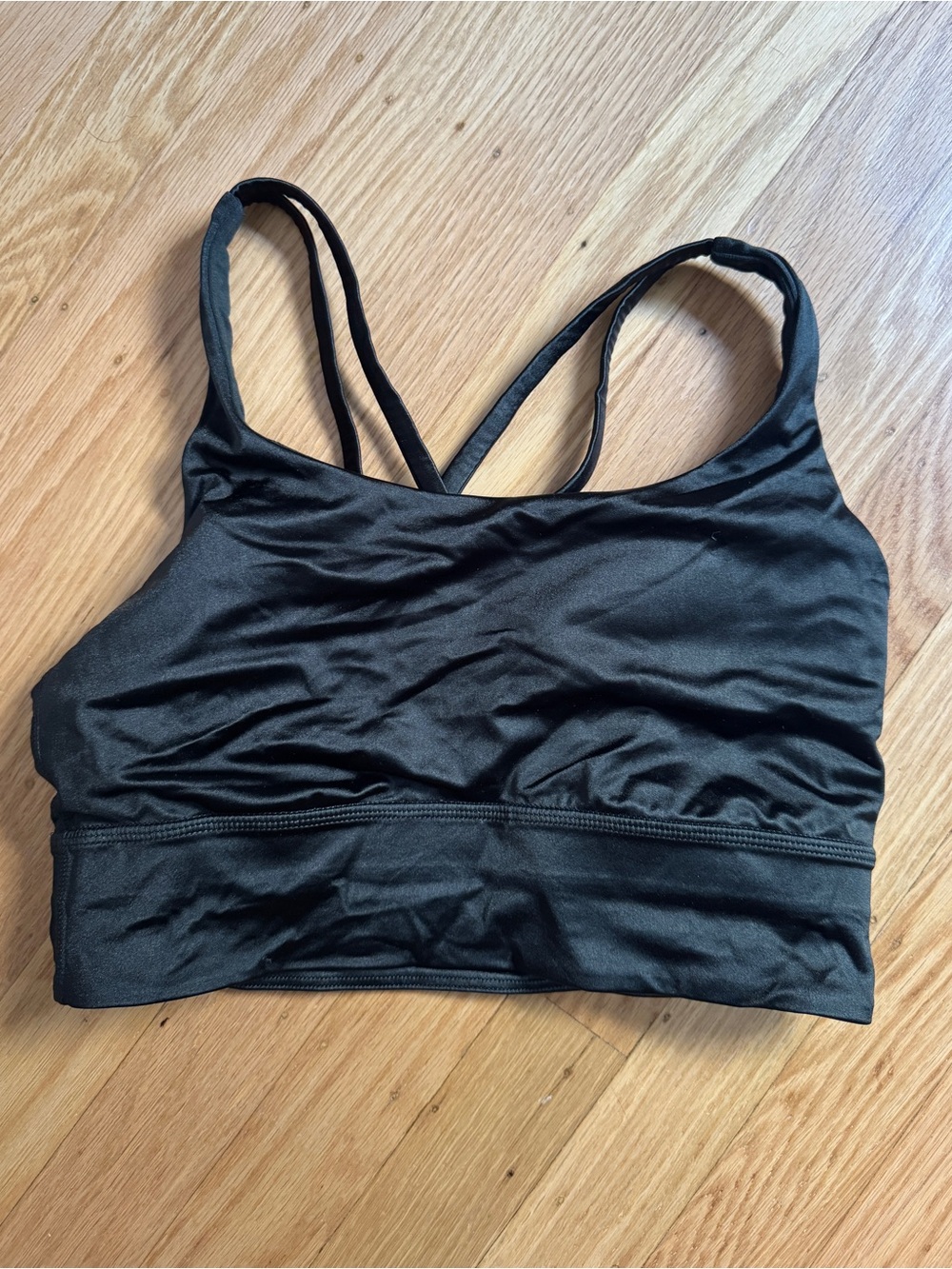 lululemon athletica Black Strappy Sports Bra
